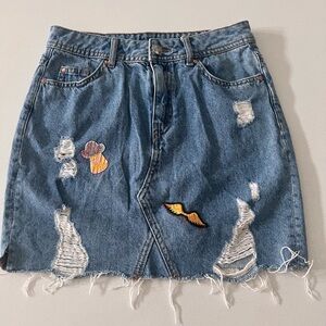 Divided Jean mini skirt women’s‎ XS